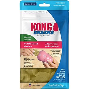 KONG Stuff'N Puppy Snacks Dog Treats, 11-oz pouch