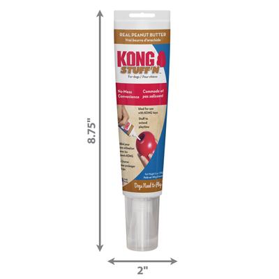 Show full view: KONG Stuff'N Real Peanut Butter Treat, 5-oz tube slide 3 of 8