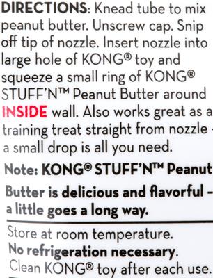 Show full view: KONG Stuff'N Real Peanut Butter Treat, 5-oz tube slide 5 of 8