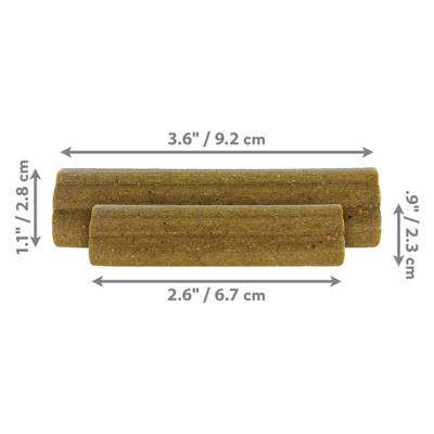 Show full view: KONG Enhanced Ziggies Plant Based Dog Chew, Large, 5 count slide 4 of 12