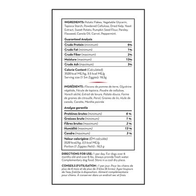 Show full view: KONG Enhanced Ziggies Plant Based Dog Chew, Small, 12 count slide 8 of 12