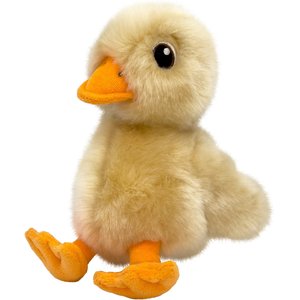 KONG Toughz Duck Squeaky Plush Dog Toy, Yellow, Medium