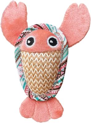 Show full view: KONG Tropics Pals Cat Plush Toy with Catnip, Color Varies, 2 count slide 1 of 5