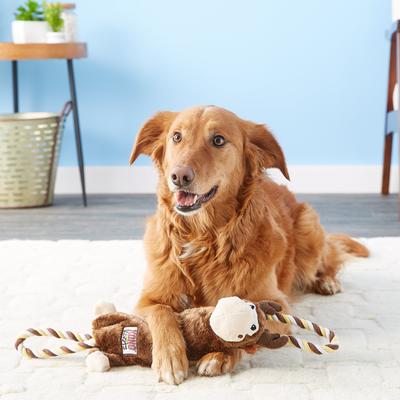 Show full view: KONG Tuggerknots Moose Dog Toy, Medium/Large slide 3 of 7