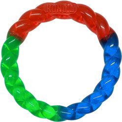 KONG Twistz Ring Dog Toy, Small