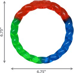 KONG Twistz Ring Dog Toy, Small slide 2 of 4