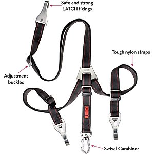 KONG Ultimate Safety Tether Dog Seat Belt