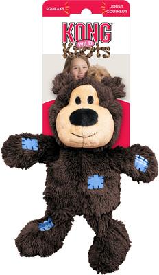 Show full view: KONG Wild Knots Bear Dog Toy, Color Varies, Small/Medium slide 6 of 8