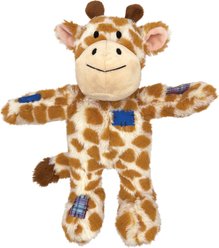 KONG Wild Knots Giraffe Dog Toy, Yellow, Medium/Large