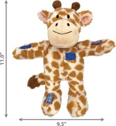 KONG Wild Knots Giraffe Dog Toy, Yellow, Medium/Large slide 2 of 4