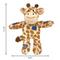 Show in main carousel: KONG Wild Knots Giraffe Dog Toy, Yellow, Medium/Large slide 3 of 6