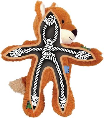 Show full view: KONG Wild Knots Giraffe Dog Toy, Yellow, Small/Medium slide 5 of 6