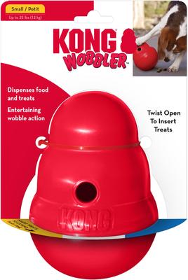 Show full view: KONG Wobbler Dog Toy, Small slide 6 of 11