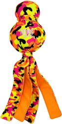 KONG Wubba Ballistic High-Viz Squeaky Dog Plush Toy, Multicolor, Large