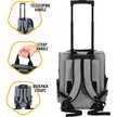 Show in main carousel: KOPEKS Deluxe Backpack Dog & Cat Carrier, Large, Grey slide 3 of 7