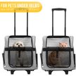 Show in main carousel: KOPEKS Deluxe Backpack Dog & Cat Carrier, Large, Grey slide 5 of 7