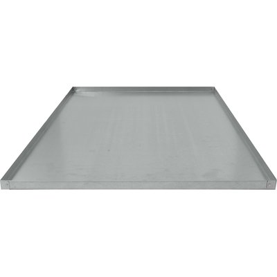 KOPEKS KOPEKS Heavy Duty Multipurpose Replacement Crate Tray, Silver, Medium
