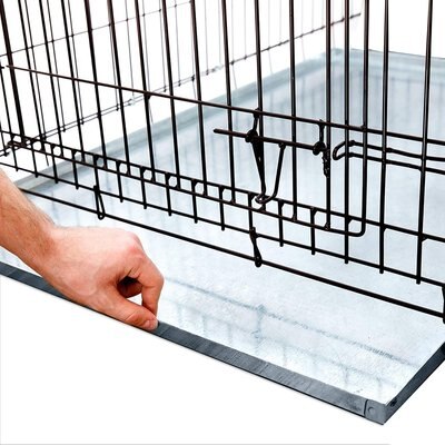 KOPEKS KOPEKS Heavy Duty Multipurpose Steel Replacement Pet Crate Tray, 23.5-in