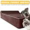 Show in main carousel: KOPEKS Orthopedic Pillow Dog Bed with Removable Cover, Brown, X-Large slide 8 of 12