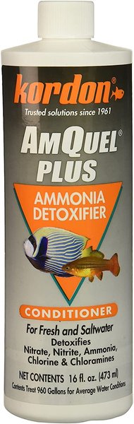 Kordon AmQuel Plus Ammonia Detoxifier Aquarium Water Conditioner