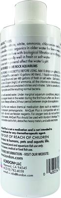 Show full view: Kordon AmQuel Plus Ammonia Detoxifier Aquarium Water Conditioner, 8-oz bottle slide 2 of 2