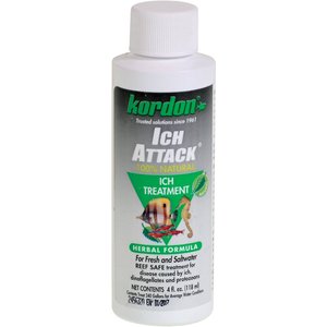 Kordon Ich Attack Aquarium Ich Treatment, 4-fl oz bottle