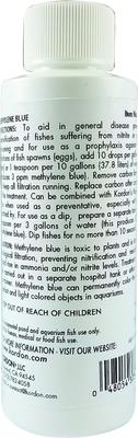 Show full view: Kordon Methylene Blue General Disease Prevention Aquarium Treatment, 4-oz bottle slide 2 of 3