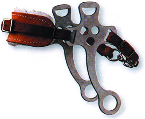 Show full view: Korsteel Fleece Nose Hackamore Horse Bit, 5-in slide 1 of 1