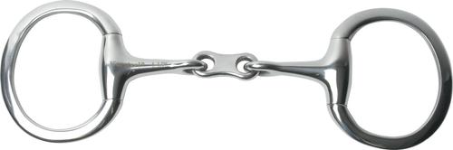 Show full view: Korsteel Stainless Steel French Link Eggbutt Horse Snaffle Bit, 5-in slide 1 of 1
