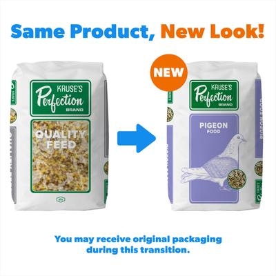 Show full view: Kruse's Perfection Brand 22% Protein Pellet Pigeon Food, 50-lb bag slide 2 of 3