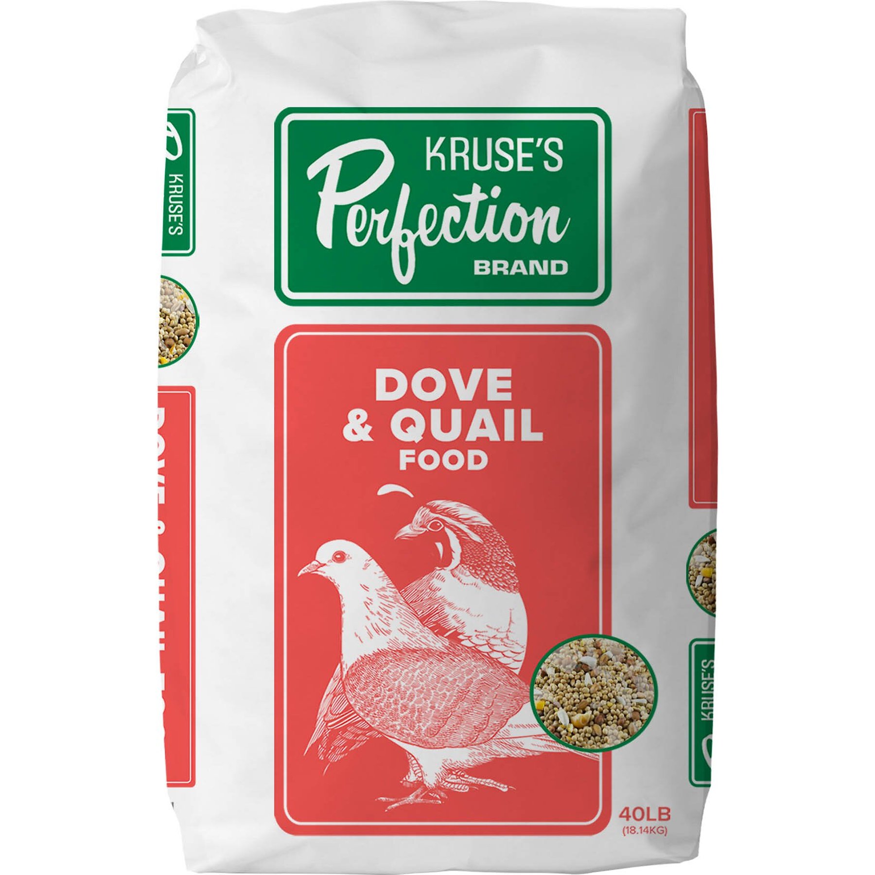 Kruse's Perfection Brand Dove & Quail Food, 40-lb bag