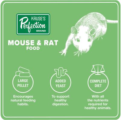 Show full view: Kruse's Perfection Brand Mouse & Rat Food, 40-lb bag slide 4 of 6