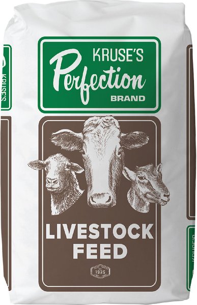 Kruse's Perfection Brand Ration Goat Feed, 50-lb bag