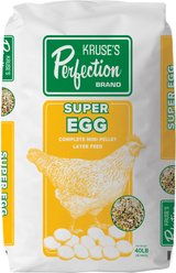 Kruse's Perfection Brand Super Egg Complete Whole Grains Chicken Feed, 40-lb bag