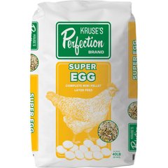 Kruse's Perfection Brand Super Egg Complete Whole Grains Chicken Feed, 40-lb bag