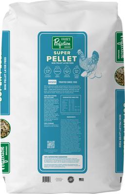 Show full view: Kruse's Perfection Brand Super Layer Pellet 16% Protein Chicken Feed, 40-lb bag slide 2 of 5