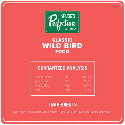 Show full view: Kruse's Perfection Brand Wild Bird Food, 40-lb bag slide 5 of 6