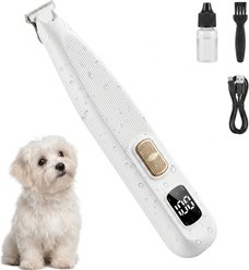 Kseroo 2-in-1 Detangling Pet Grooming Brush with Blue Light Spray & Conditioning Mist for Dogs & Cats, Green, 1 count