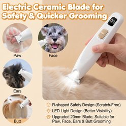 Kseroo 2-in-1 Detangling Pet Grooming Brush with Blue Light Spray & Conditioning Mist for Dogs & Cats, Green, 1 count slide 2 of 7