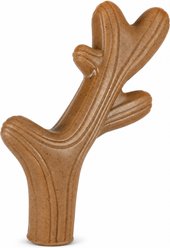 Kseroo Antler Beef-Flavored Nylon Tough Chew Dog Toy, Brown