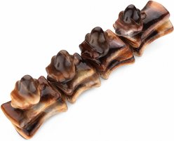 Kseroo Bamboo Bacon Flavored Nylon Dental Care Dog Chew Toy, Brown