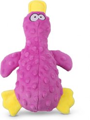 Kseroo Crinkle-Sounding Plush Duck Dog & Cat Toy, Purple