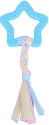 Kseroo Dental Health Star Shape Knotted Rope Teething Training Chew Dog Toy, Blue