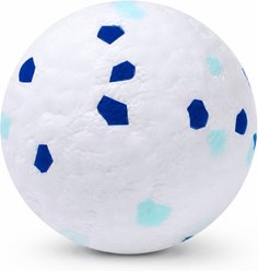 Kseroo Interactive Play Bounce Fetch Training Spring & Teething Ball Dog Toy, Large, Blue/Green