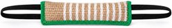 Kseroo Jute Bite Tug Training Chew Dog Toy, Green