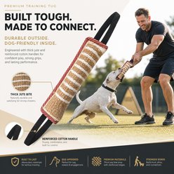 Kseroo Jute Bite Tug Training Chew Dog Toy, Red slide 2 of 9