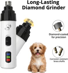 Kseroo LED Illuminated USB Rechargeable Electric Pet Nail Grinder for Dogs & Cats, 1 count slide 2 of 7