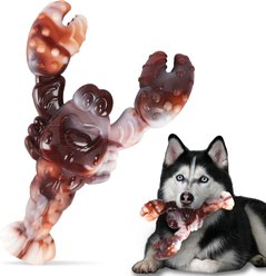 Kseroo Lobster Beef-Flavored Nylon Tough Chew Dog Toy, Brown slide 1 of 7