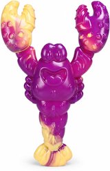Kseroo Lobster Beef-Flavored Nylon Tough Chew Dog Toy, Purple