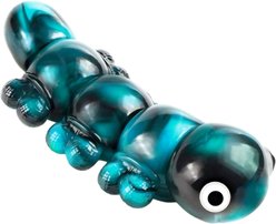 Kseroo Mixed Caterpillar Bacon Flavored Nylon Dental Care Dog Chew Toy, Blue
